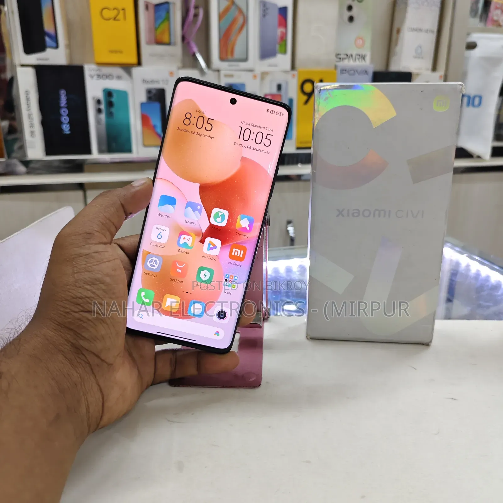 Xiaomi Civi 1S 256 GB Black
