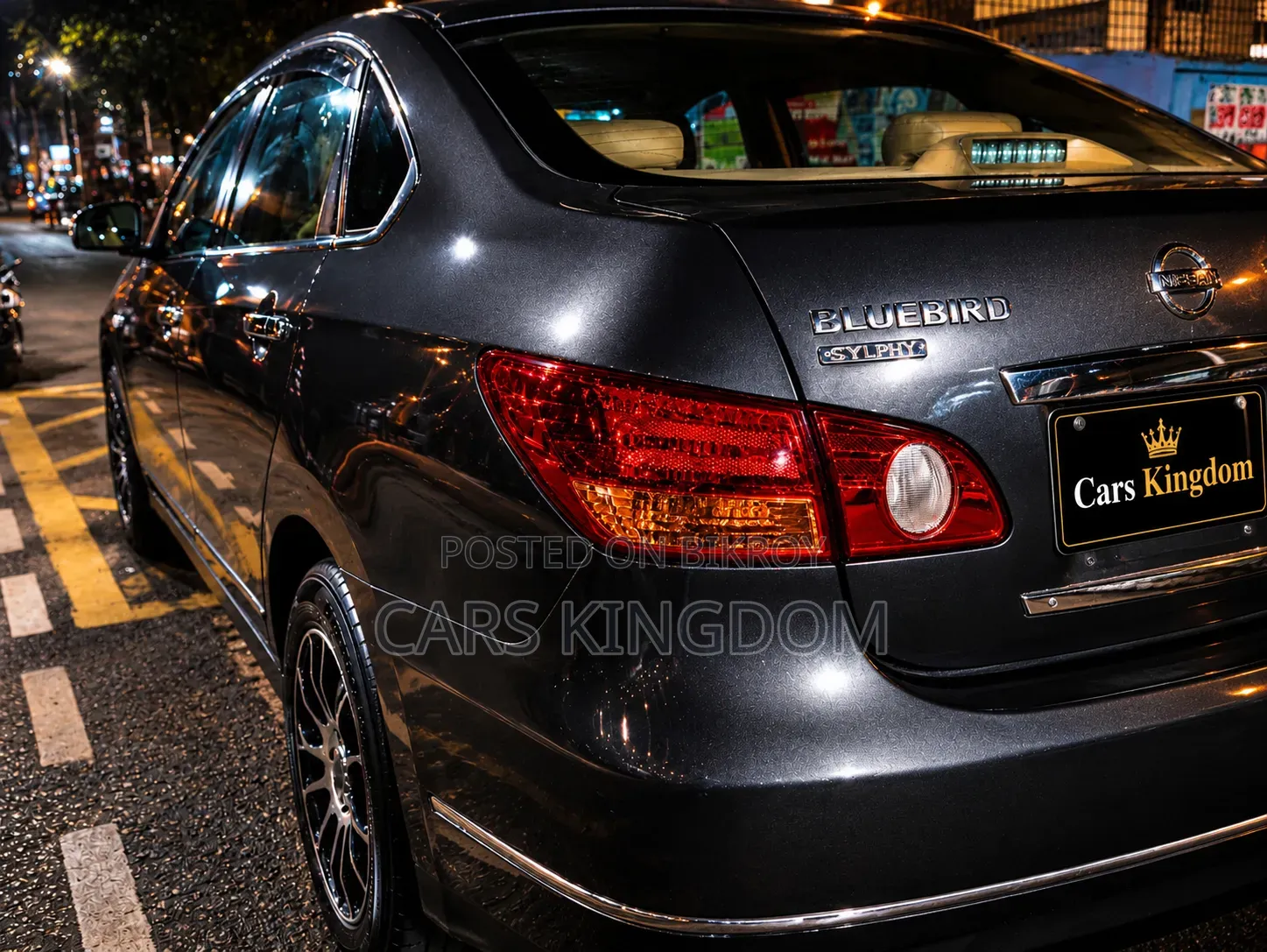 Nissan Bluebird 2008 Gray