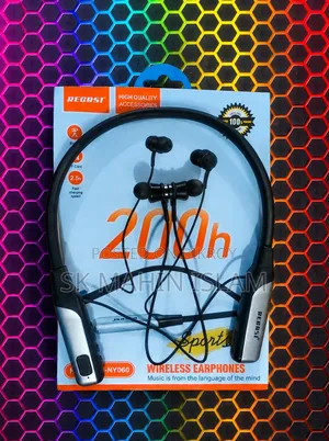 RECRSI RE-NY060 Wireless Neckband – 200 Hours Standby