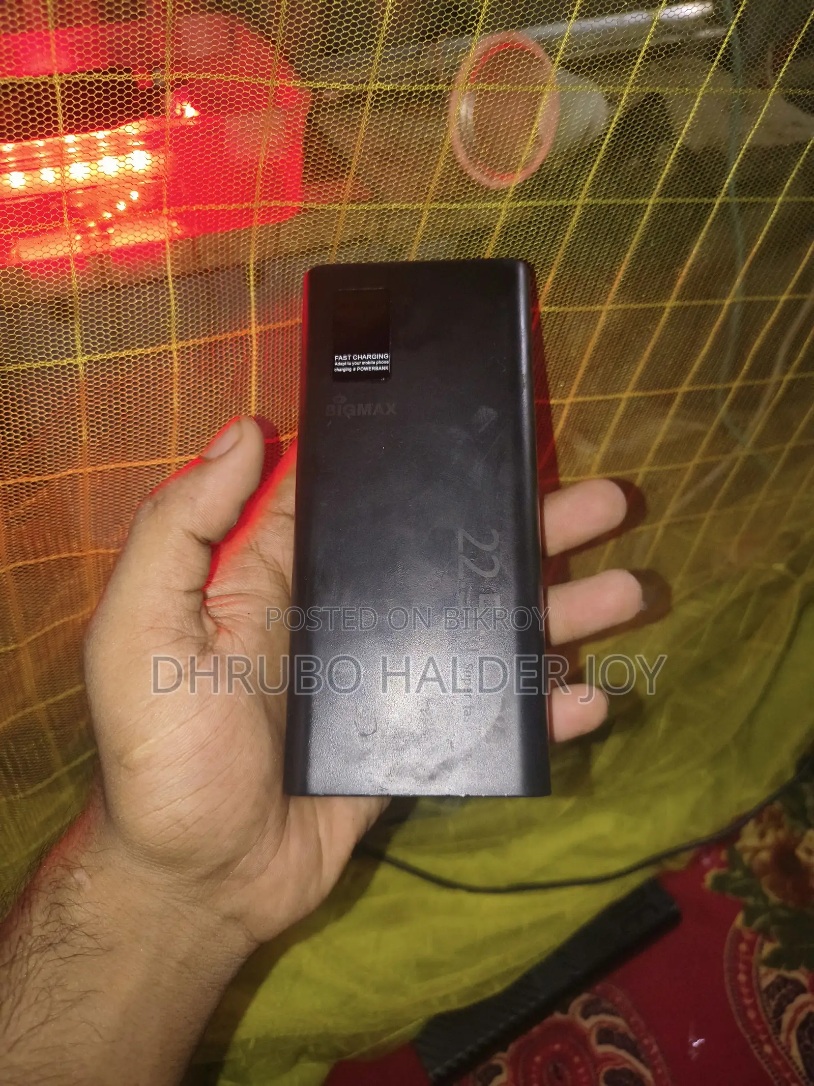 Bigmax Original 22.5W Fast Charging Power Bank (20000mAh)