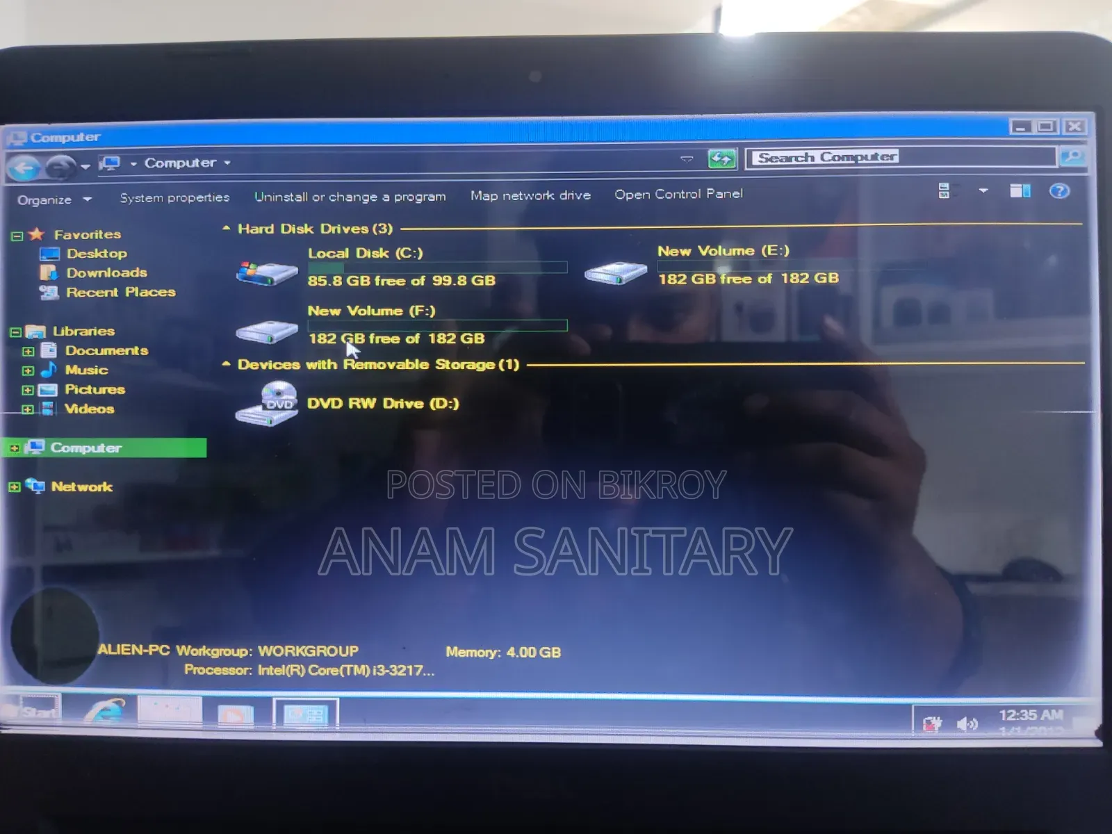 Laptop Dell Inspiron 14 4GB Intel Core I3 HDD 500GB
