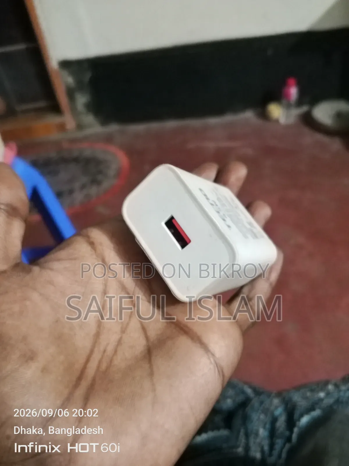 Tecno 45w Original Charger