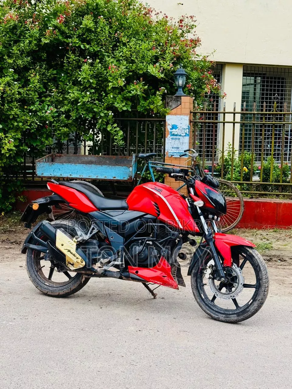 TVS Apache 160 4V 2020 Red