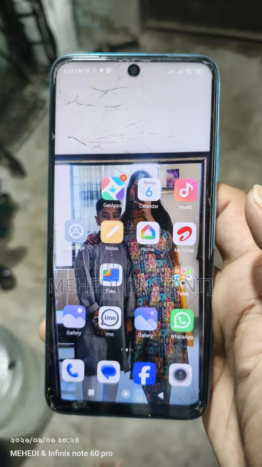 Mobile Phone Blue