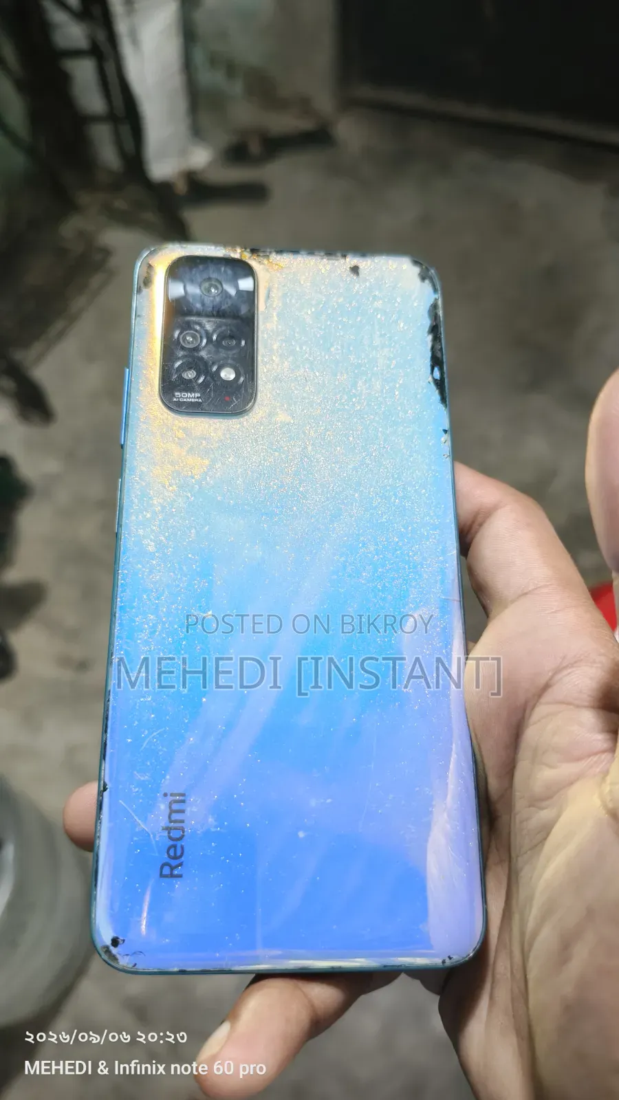 Mobile Phone Blue