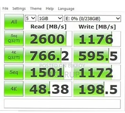 M.2 NVMe SSD Toshiba XG3 Single Sided (2280) M.2 PCI Express 3.0 X4