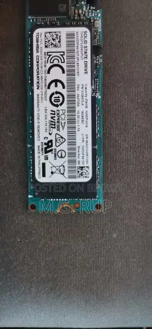 M.2 NVMe SSD Toshiba XG3 Single Sided (2280) M.2 PCI Express 3.0 X4