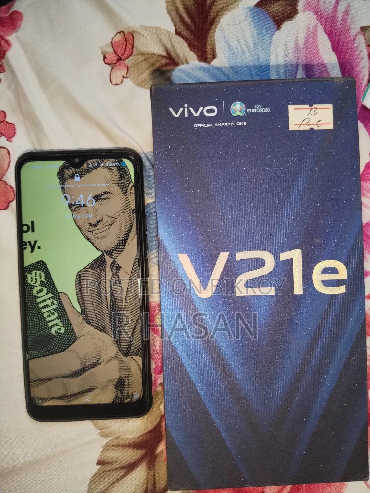 Vivo V21e 128 GB Purple