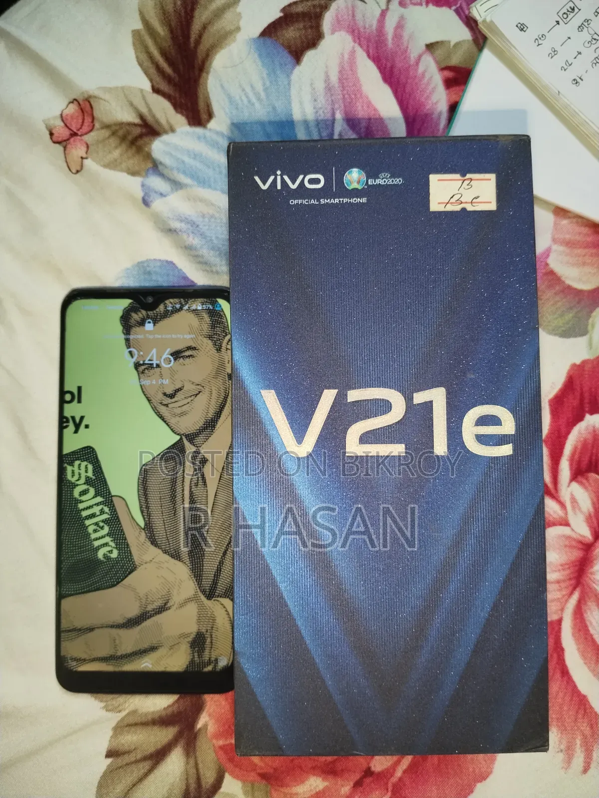 Vivo V21e 128 GB Purple