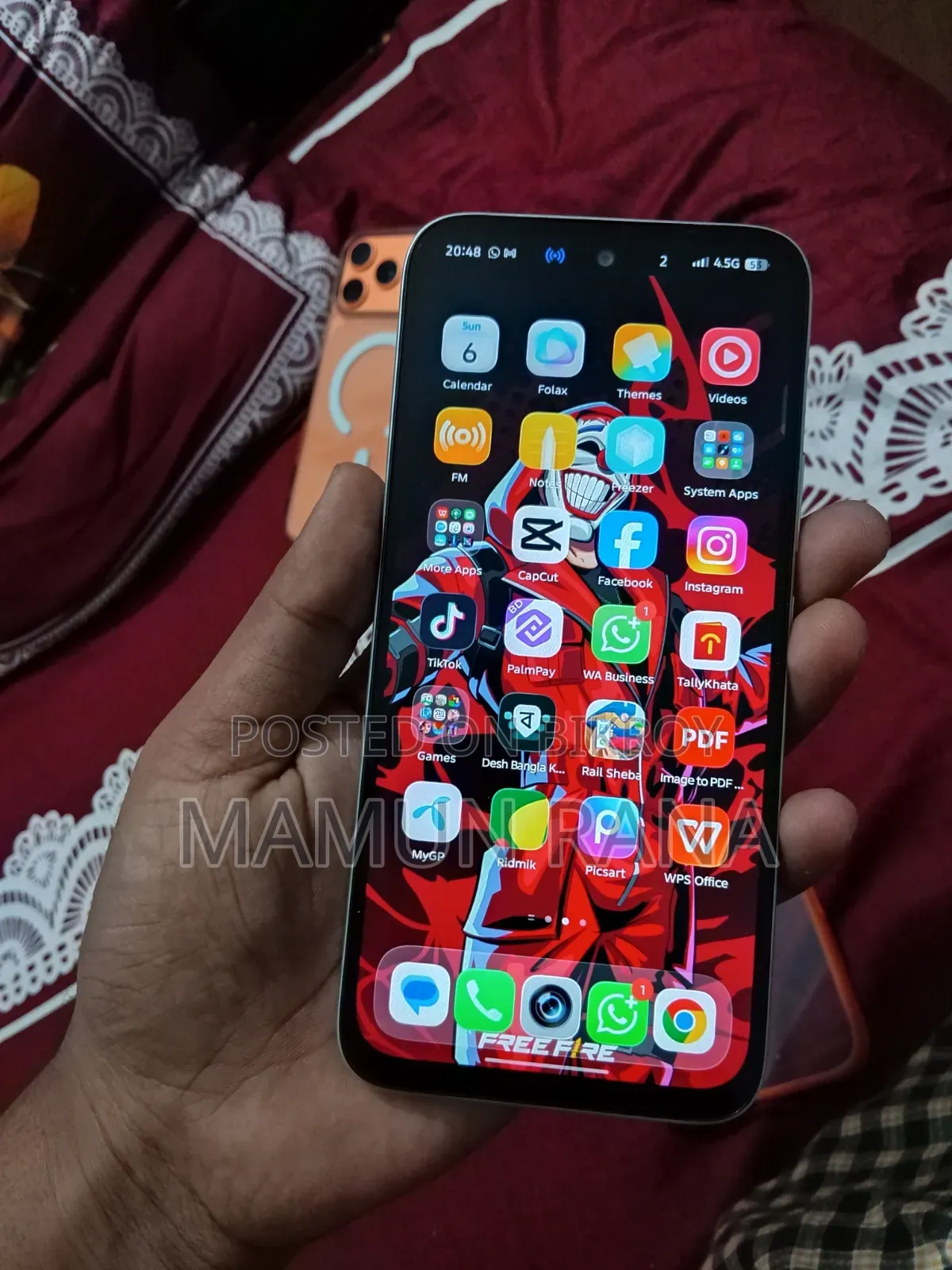 Infinix Hot 70 Pro 256 GB Orange