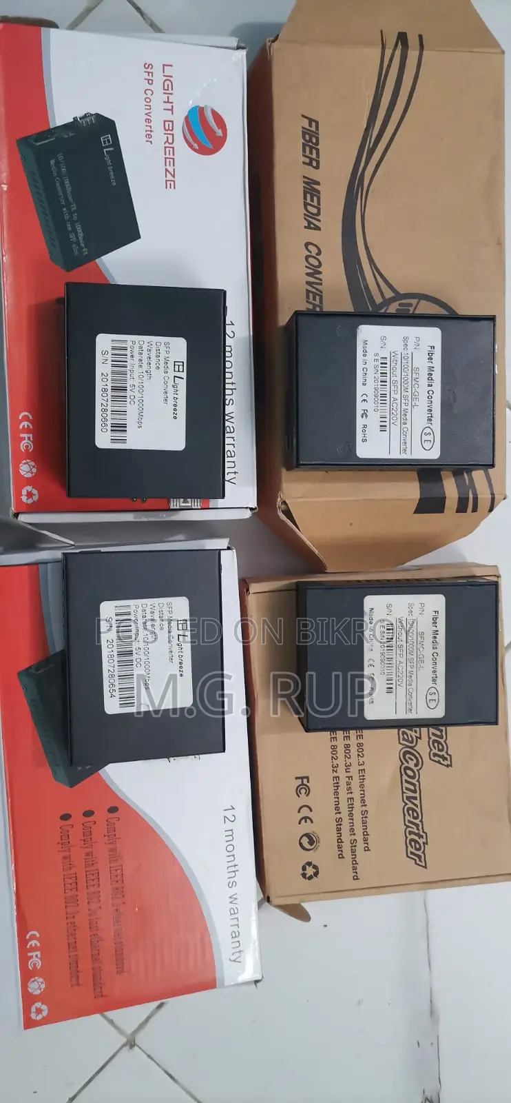 SFP SFP Media Converter