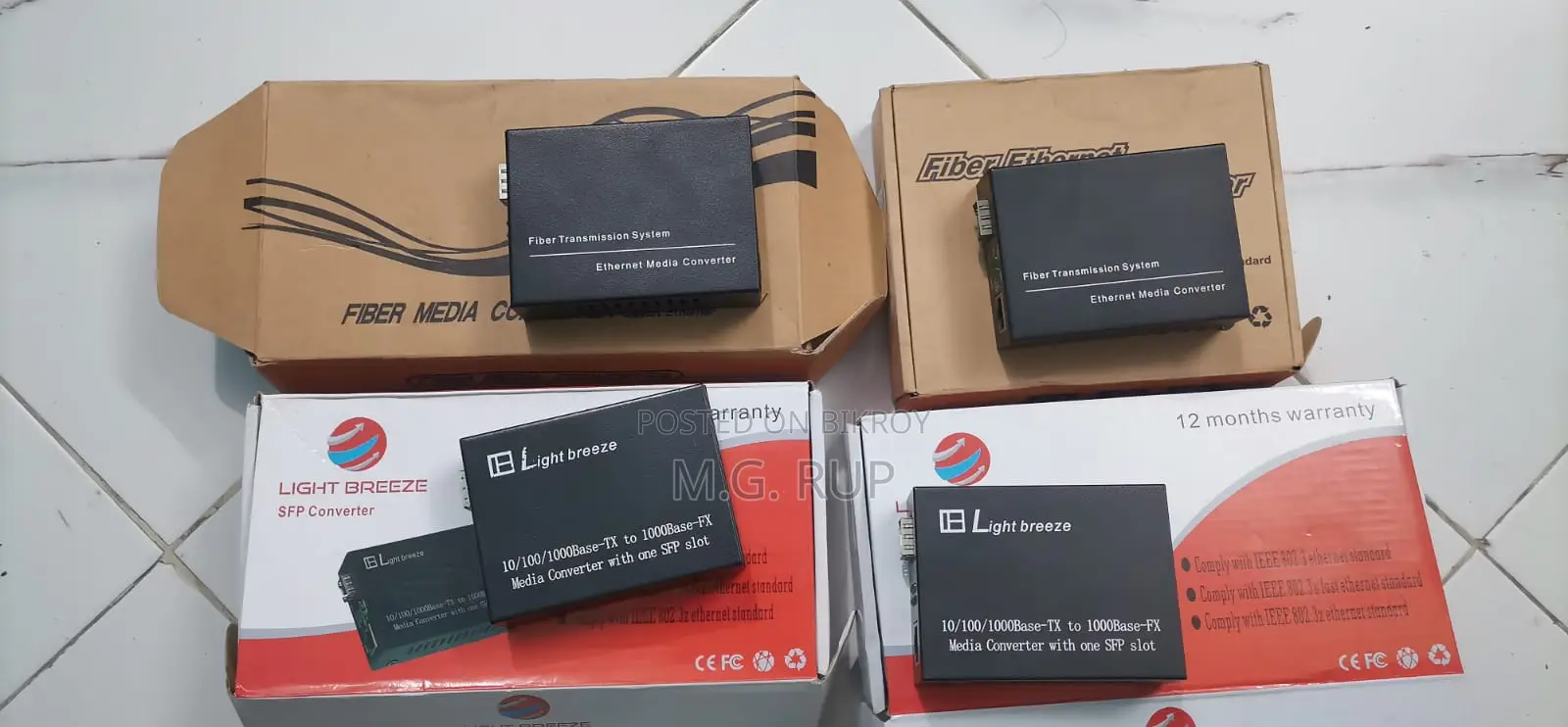 SFP SFP Media Converter
