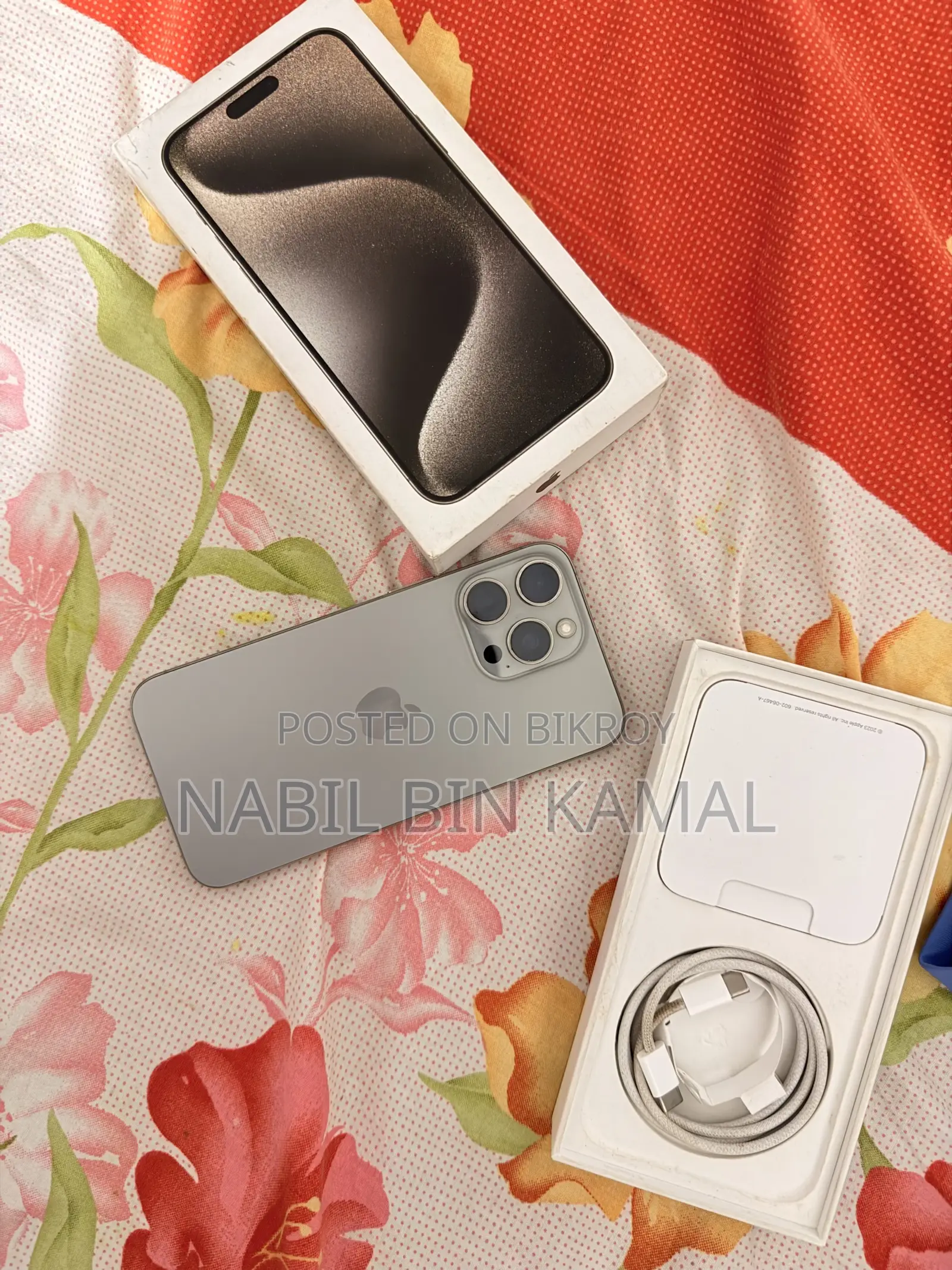 Apple iPhone 15 Pro Max 512 GB Gray
