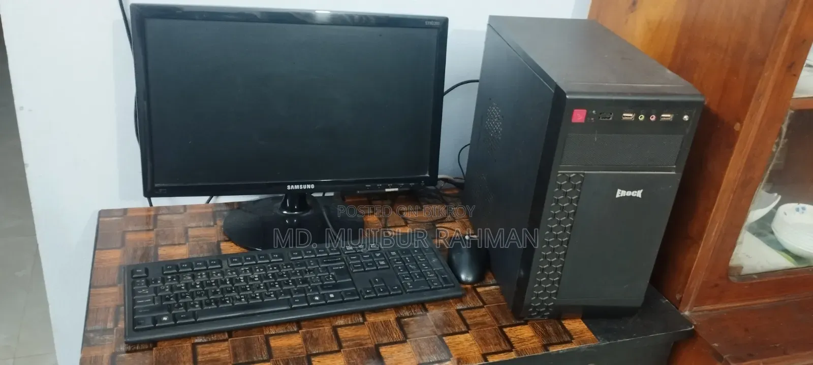 Desktop Computer ASUS 8GB Intel Core I3 SSD 500GB