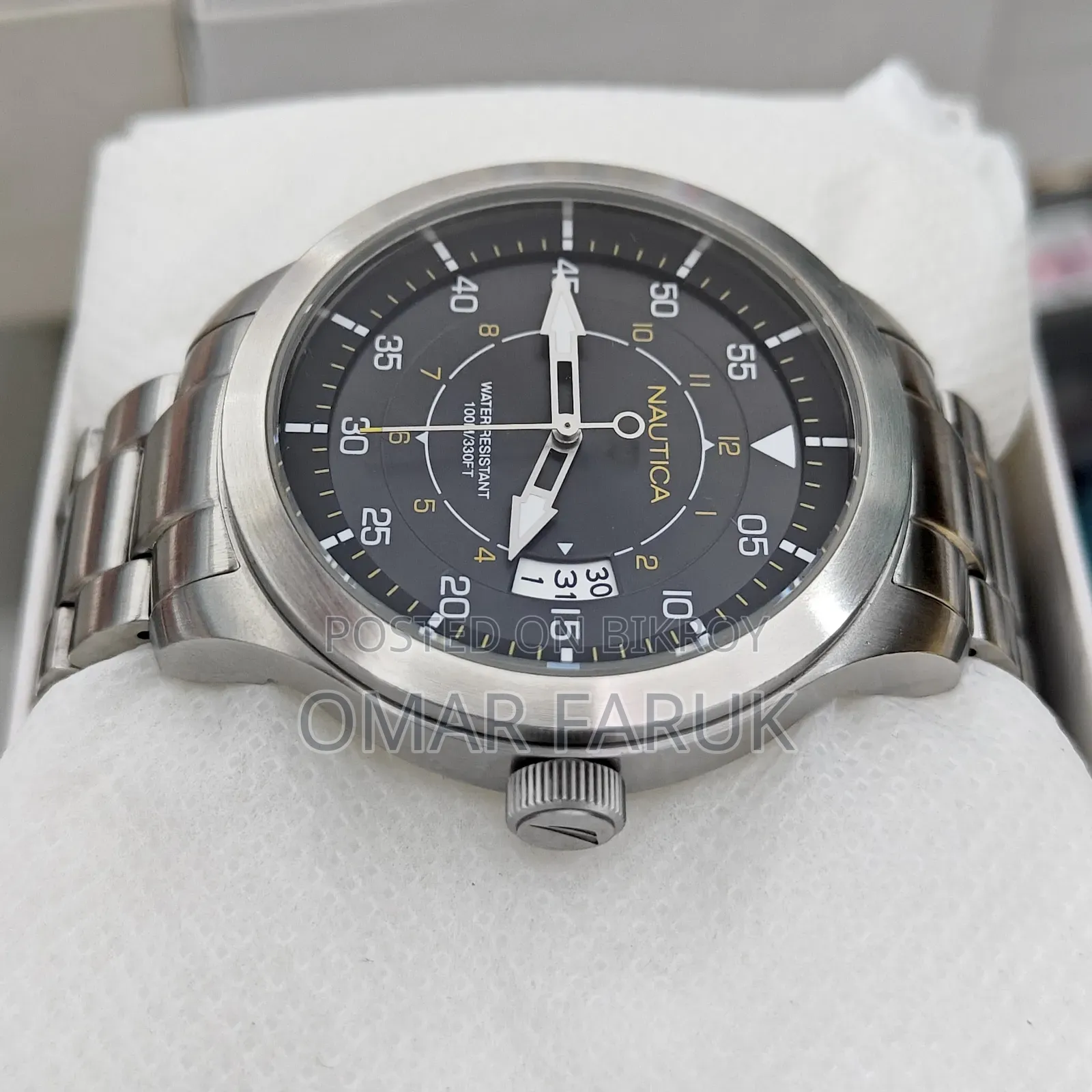 Nautica Men's Stainless Steel Watch - Model NAPPLP907