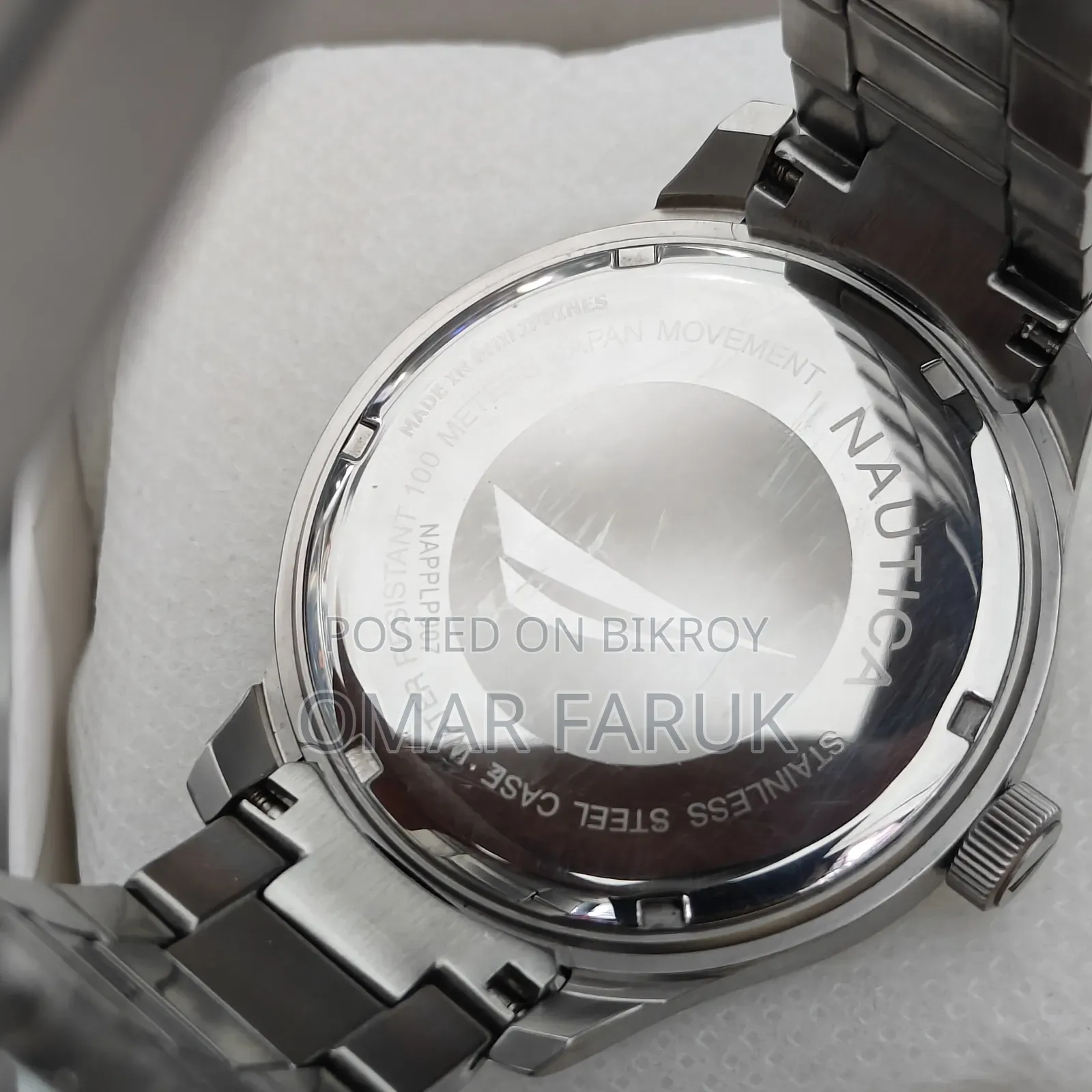 Nautica Men's Stainless Steel Watch - Model NAPPLP907