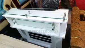 Reception Table With Glass Top (Urgent Sell)