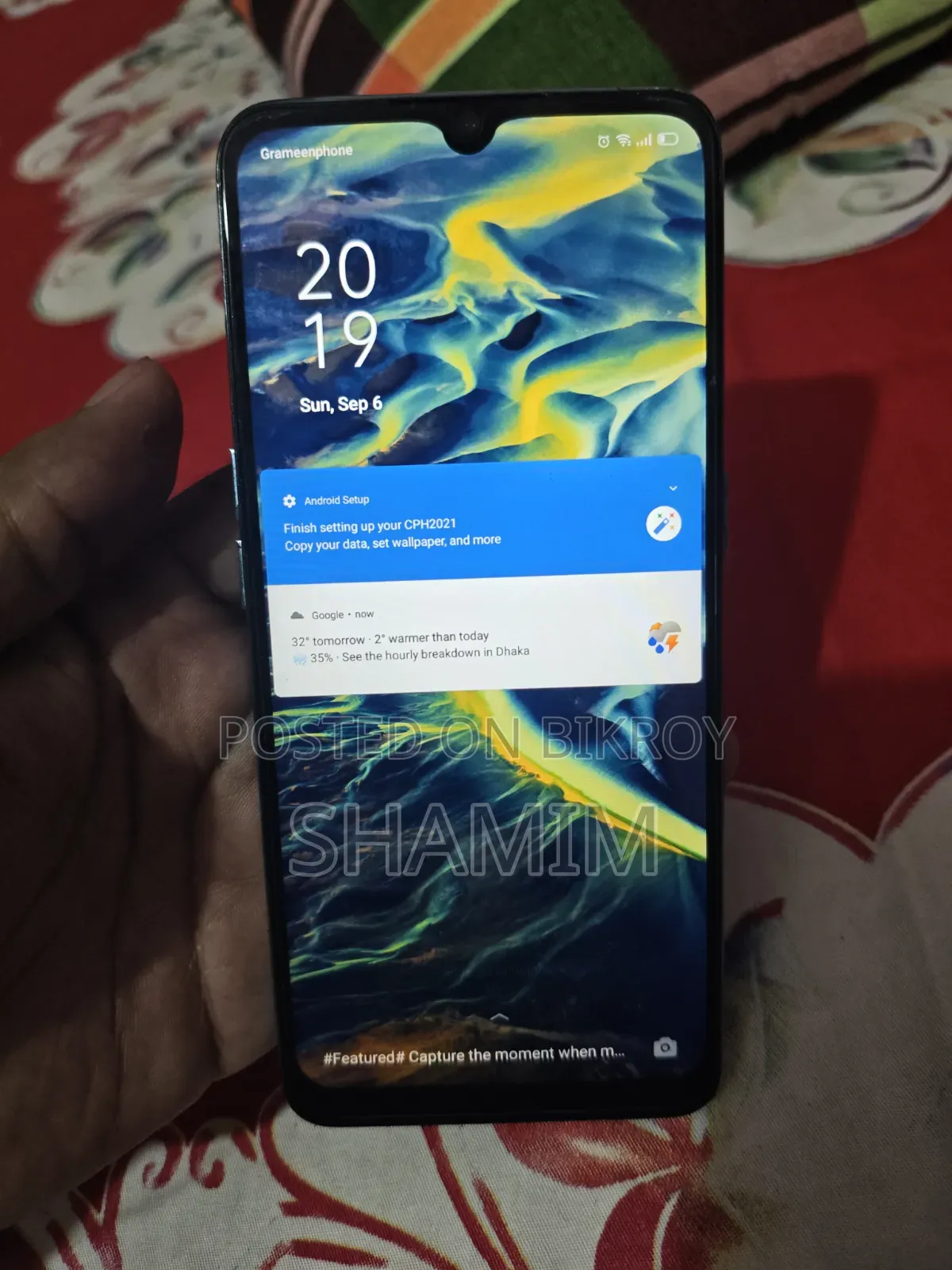 Oppo F15 256 GB Blue