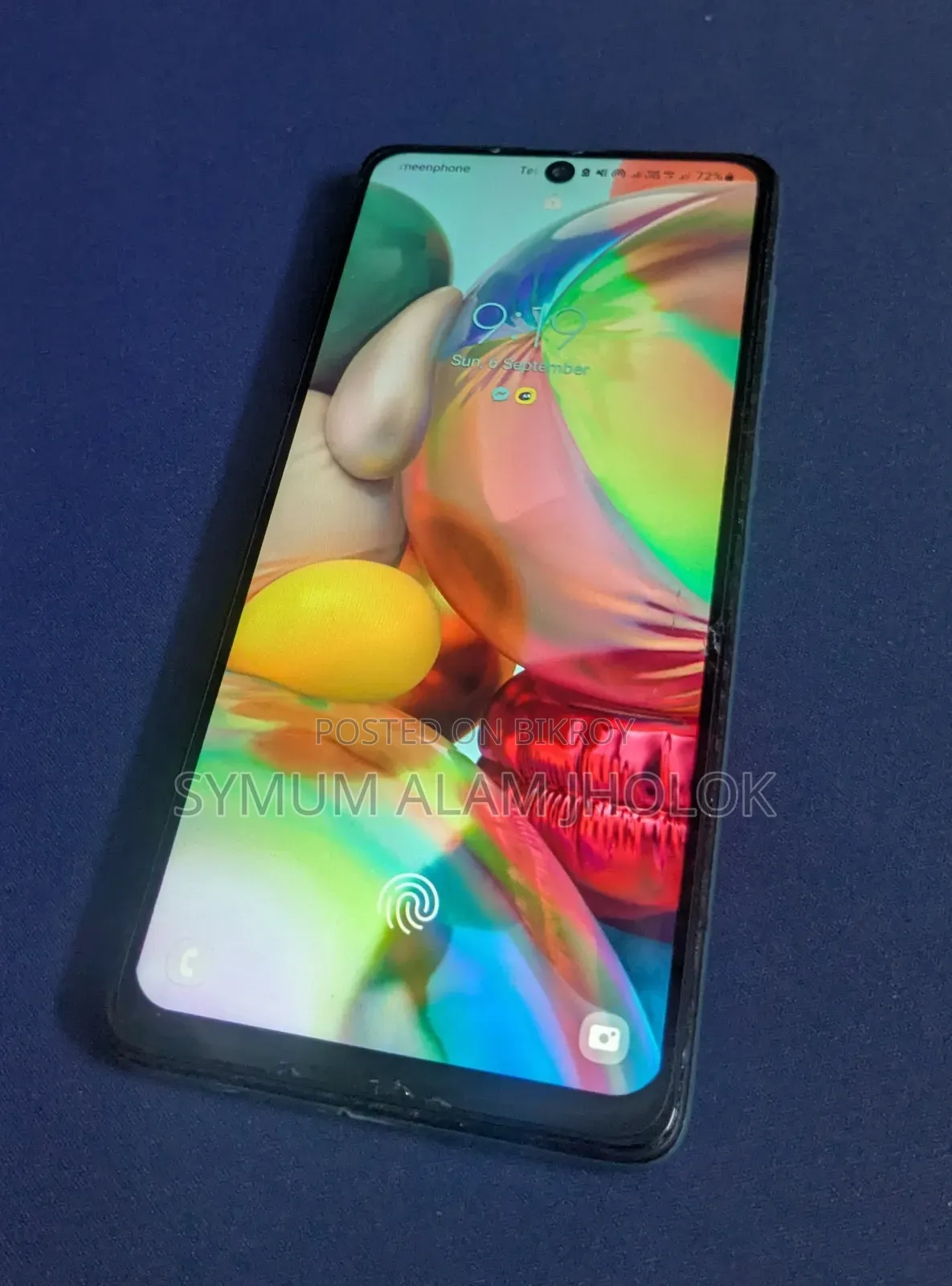 Samsung Galaxy A71 128 GB Blue