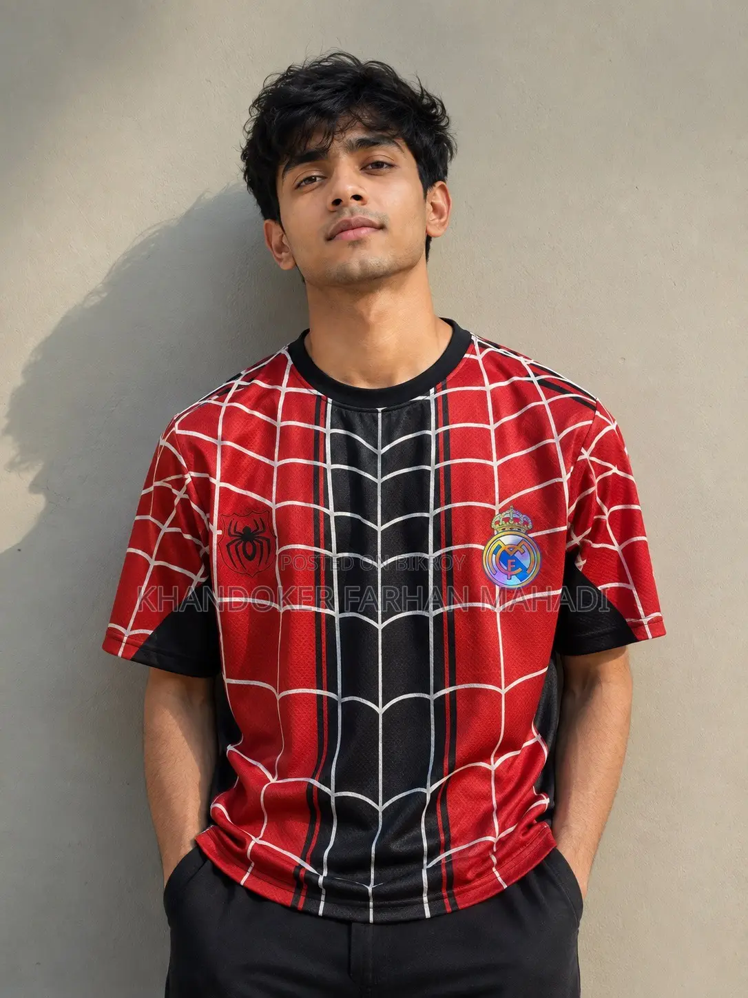 Spider T Shirts Version / ATM / BARCELONA / Run AL MADRID