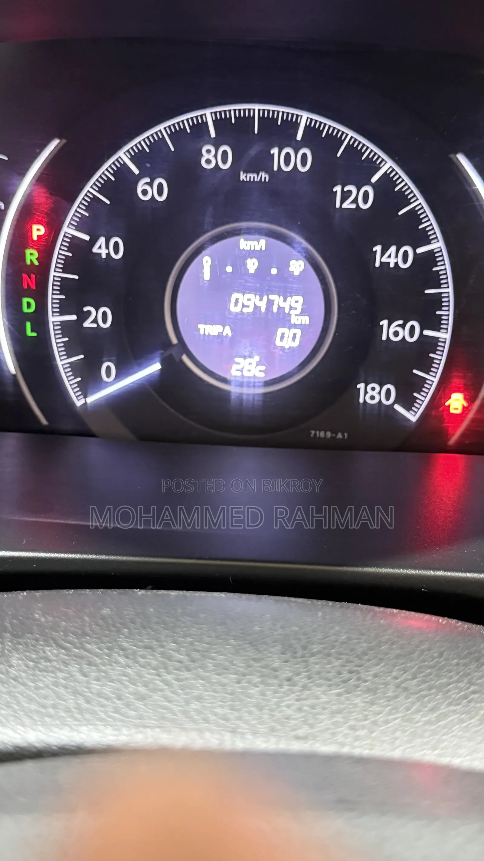 Honda CR-V 2012 Black