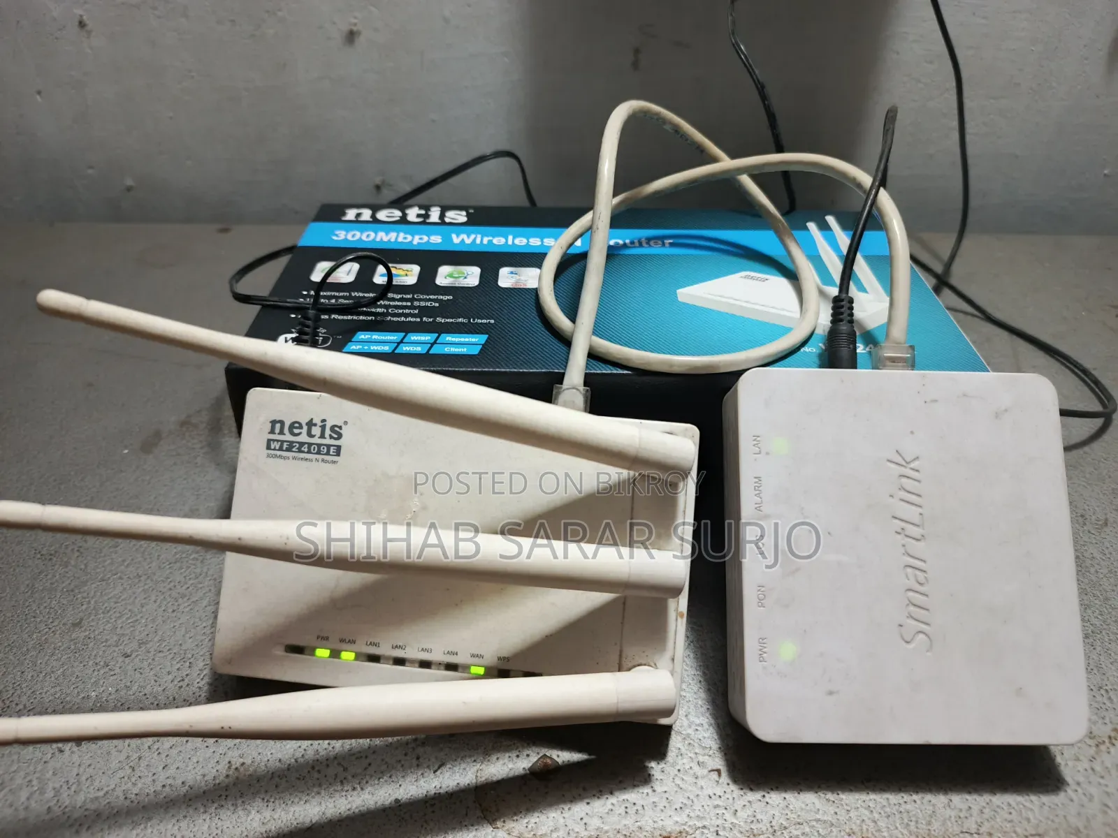 Wifi Router and Onu