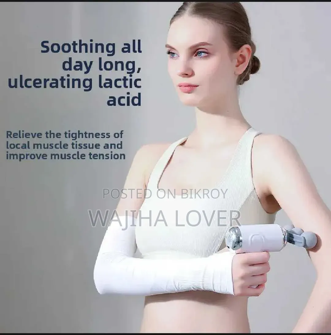 Facial Gun Rechargeable Percussion Massager for Body Pain Relief