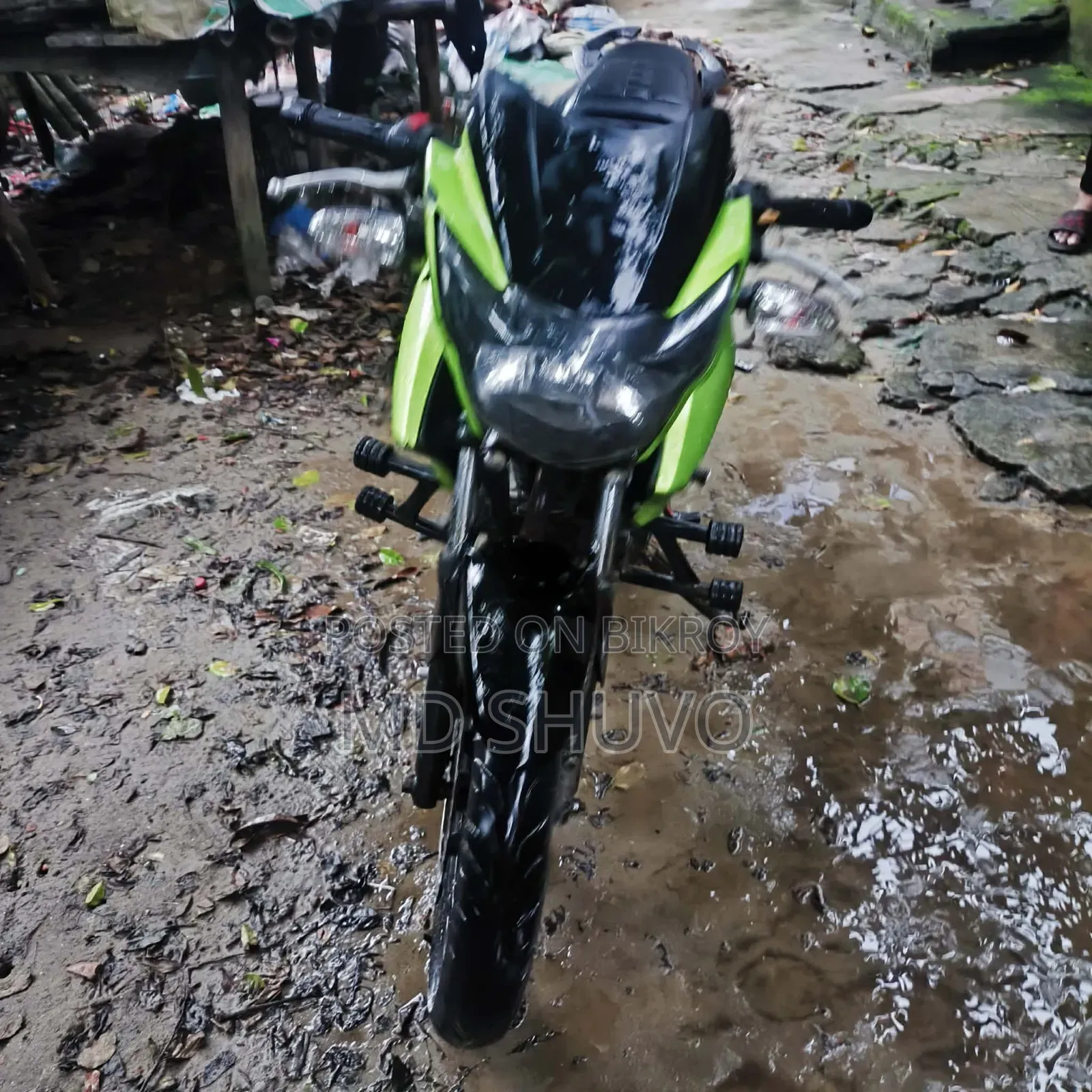 TVS Apache RTR 160 2V 2014 Green