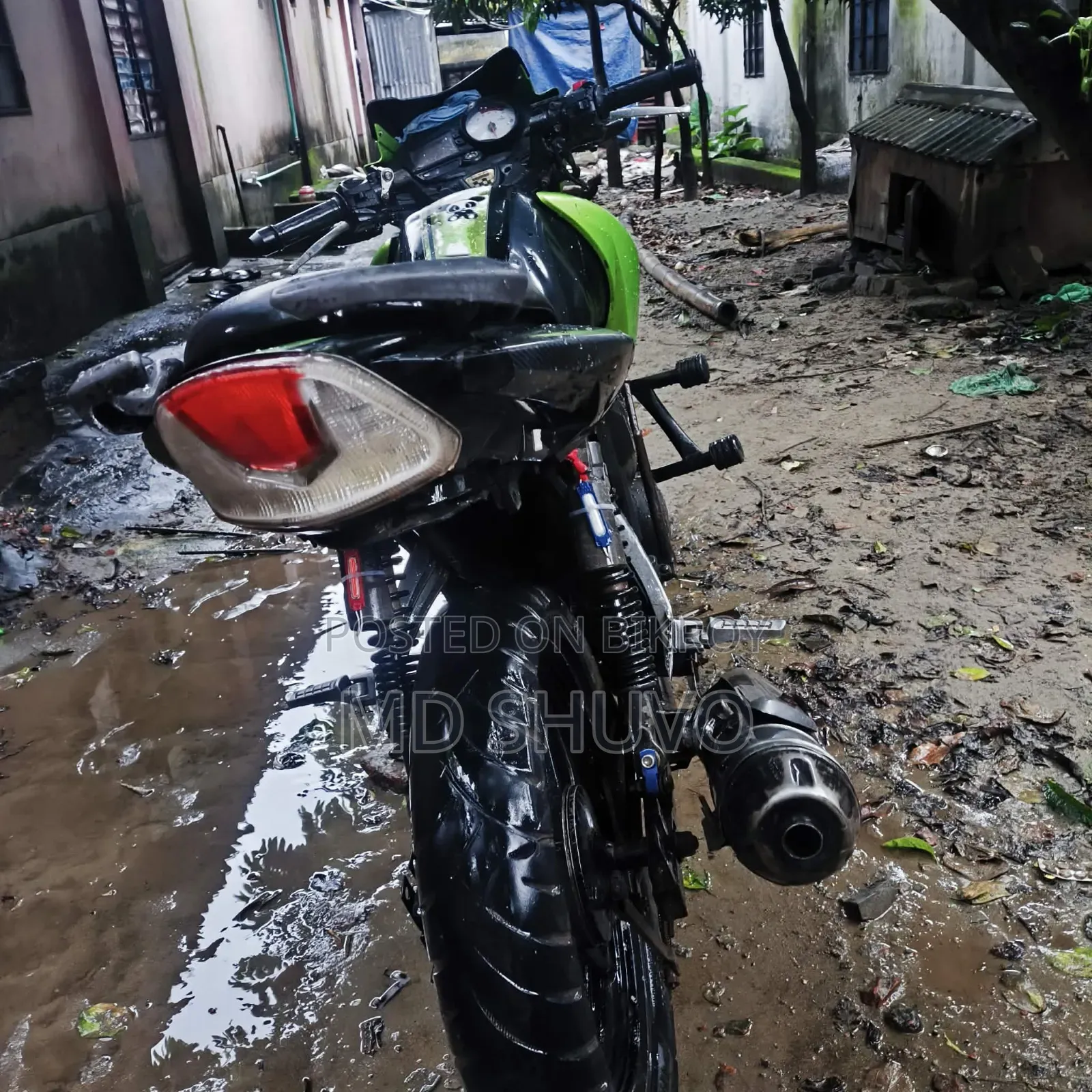 TVS Apache RTR 160 2V 2014 Green