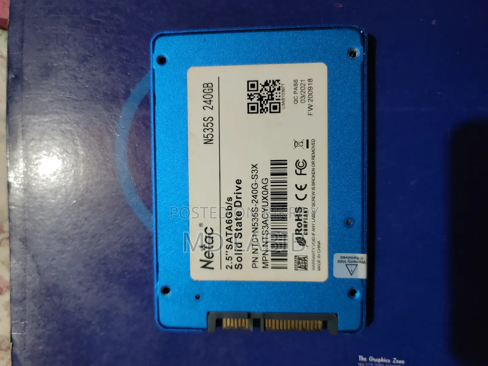 Netac 240GB 2.5 Inch SATAIII SSD