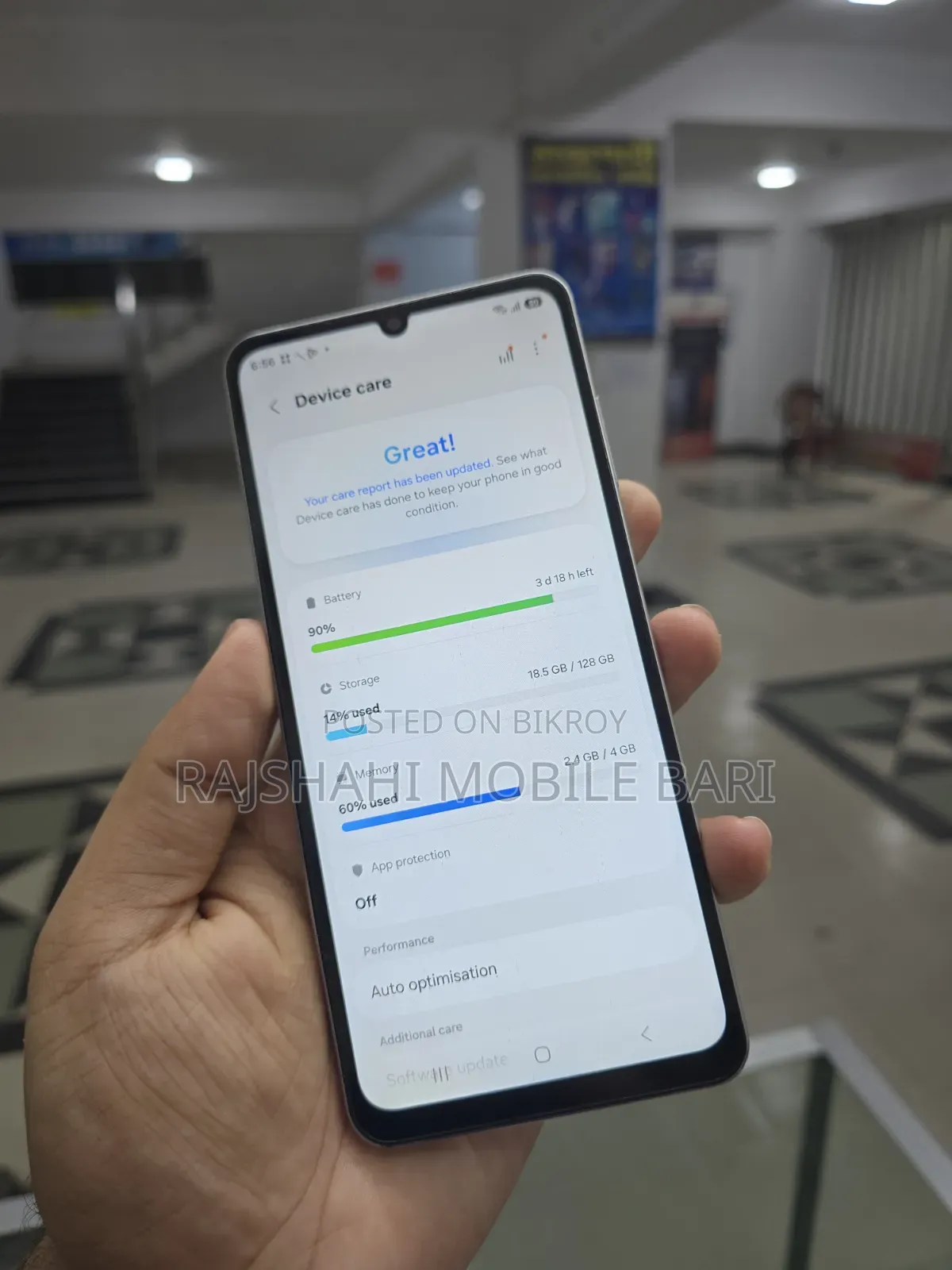 Samsung Galaxy F06 5G 128 GB Blue