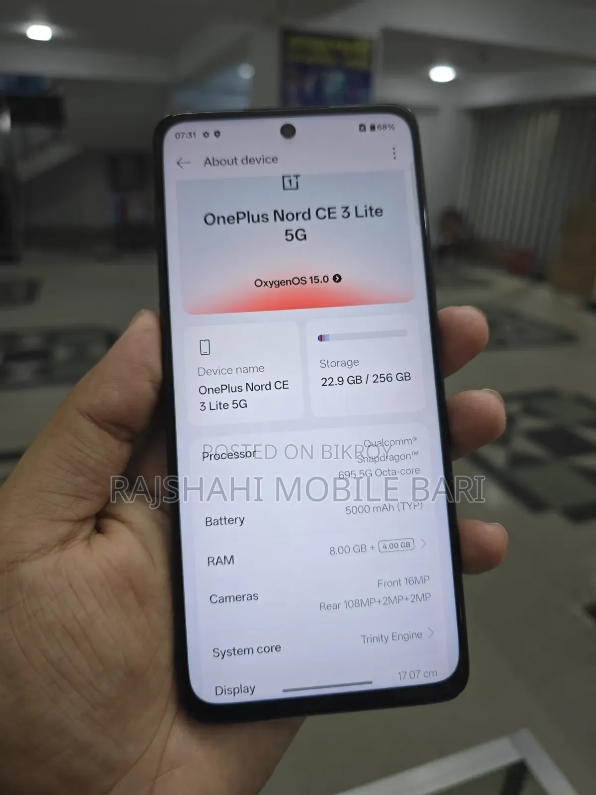OnePlus Nord CE 3 Lite 5G 128 GB Black