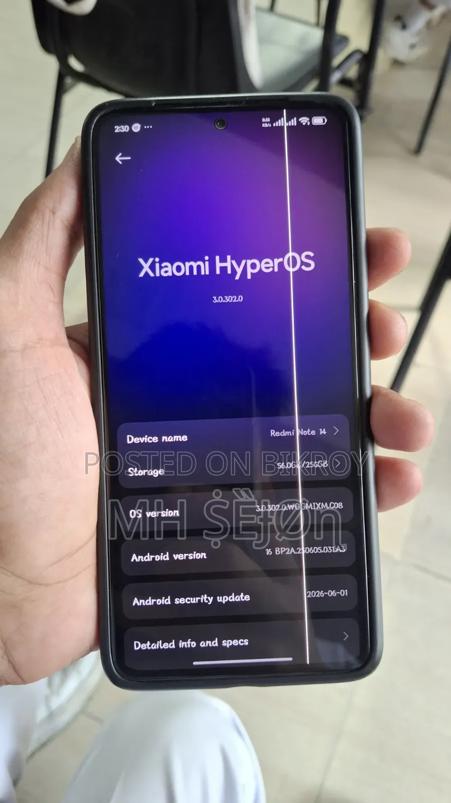 Xiaomi Redmi Note 14 4G 256 GB Black