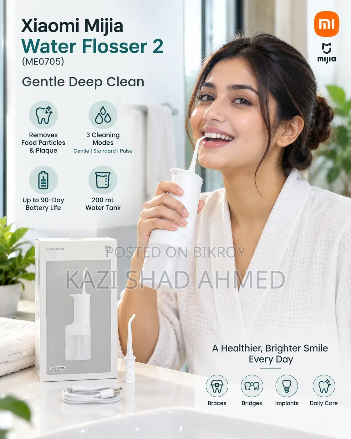 Xiaomi Mijia Electric Water Flosser 2 ME0705 Original