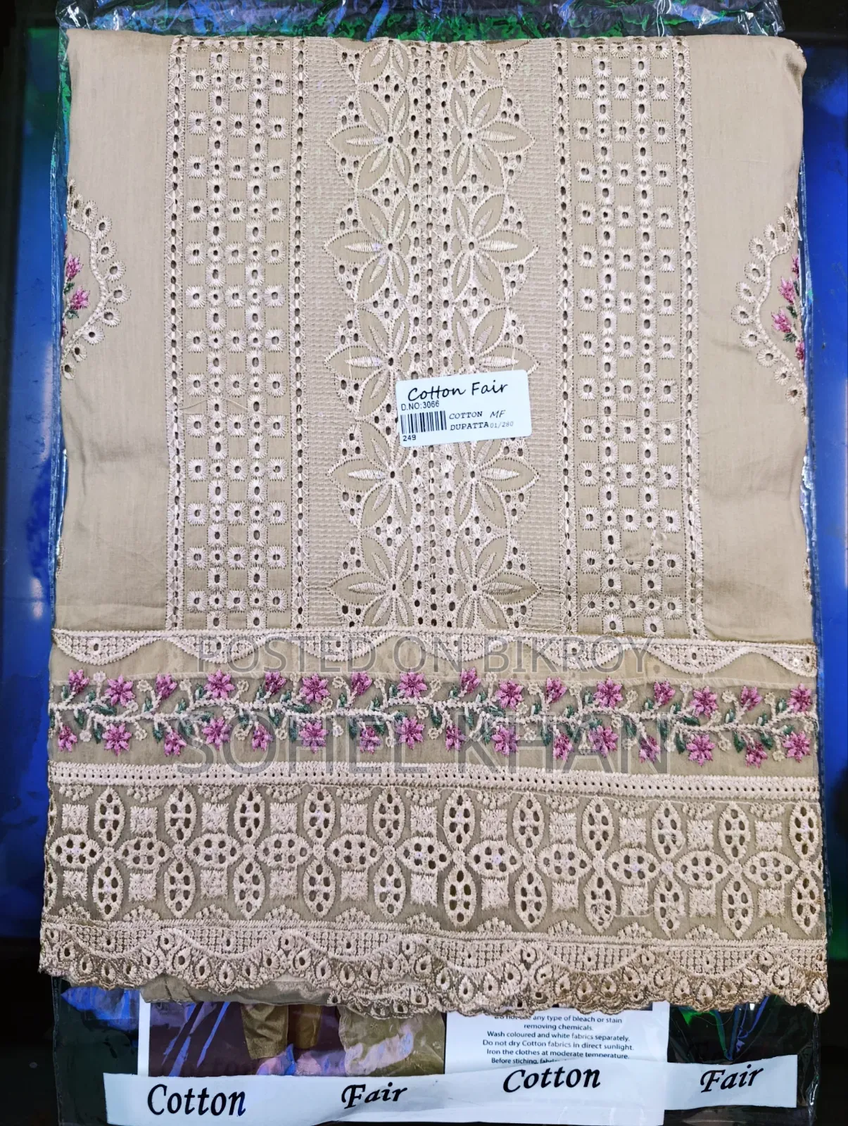 Elegance in Every Detail Soft Cotton Lawn Unstitched 3-Piece