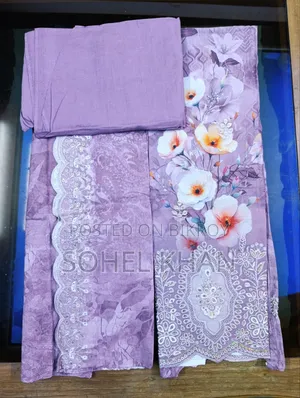 Elegance in Every Detail Soft Cotton Lawn Unstitched 3-Piece