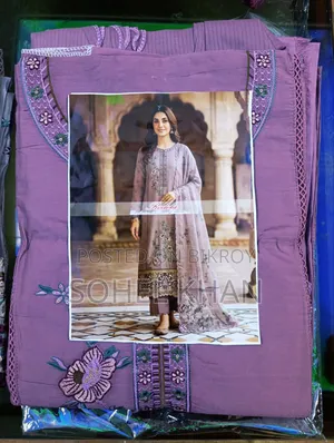 Elegance in Every Detail Soft Cotton Lawn Unstitched 3-Piece