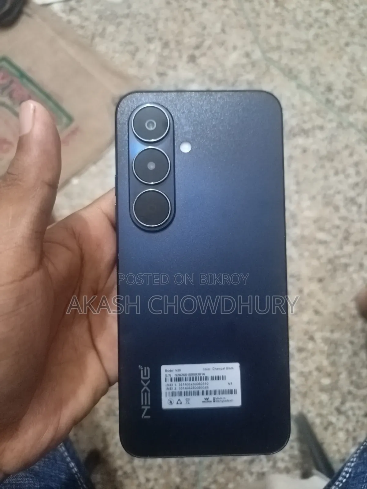 Walton NEXG N28 256 GB Black