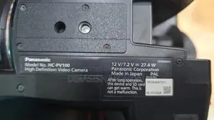 Panasonic HC-pv100 Professional Camcorder