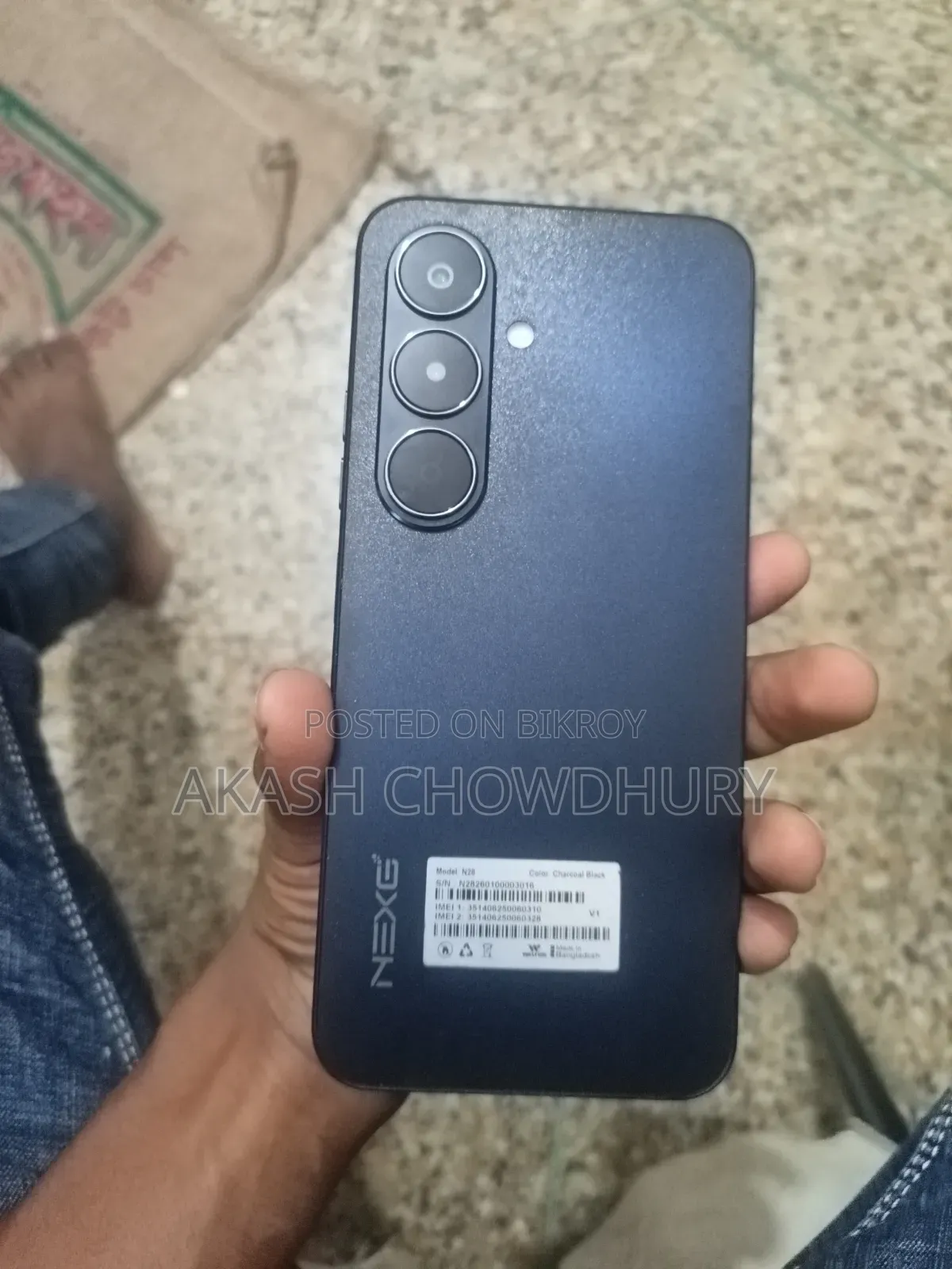 Walton NEXG N28 256 GB Black