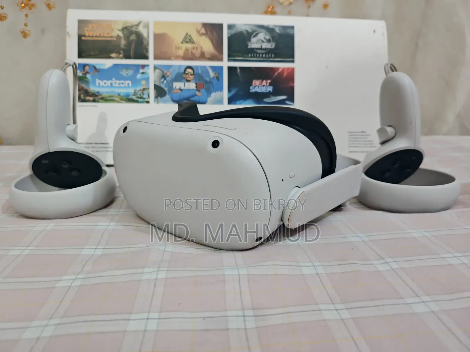 Meta Quest 2 Vr, With Free Premium Games Apps