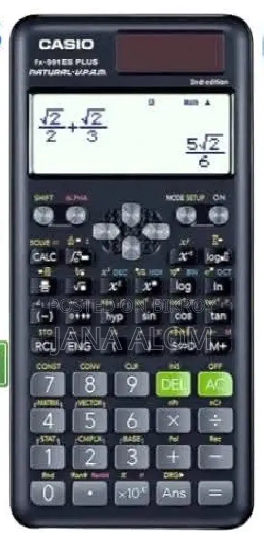 Fx 991 ES 2nd Edition