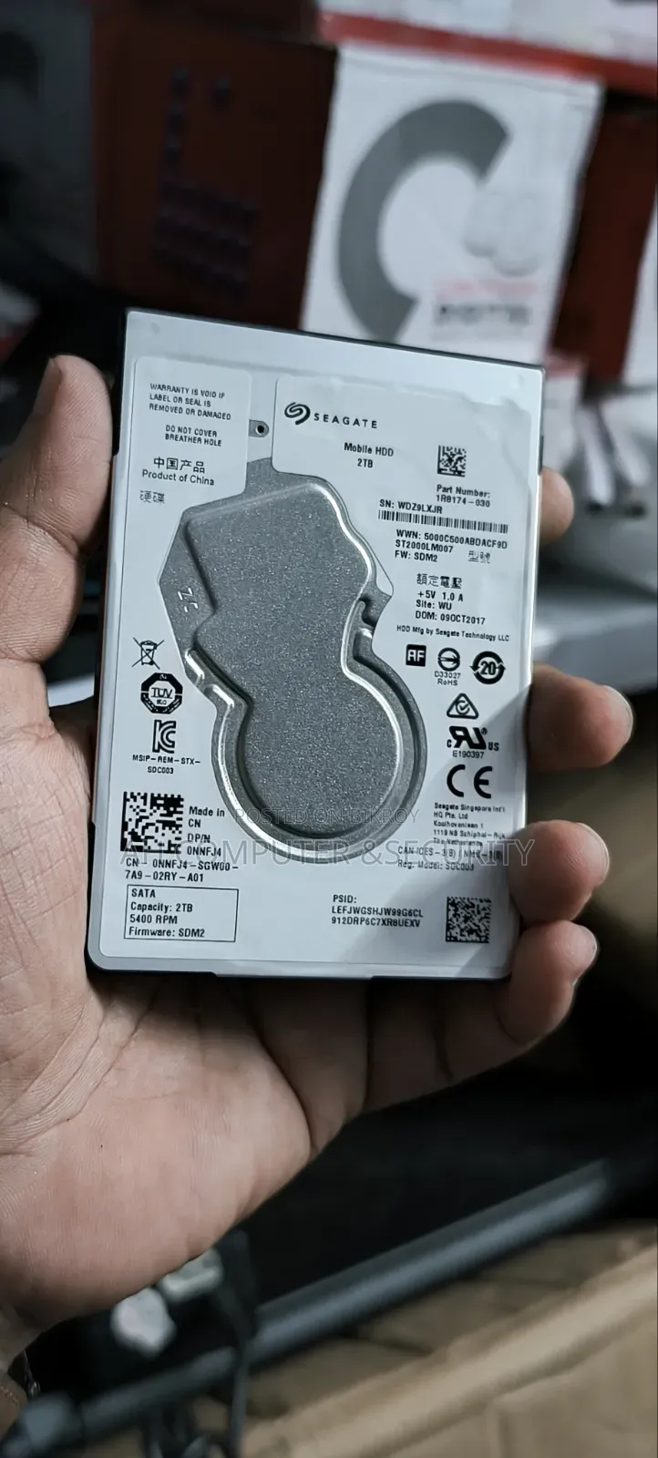 2tb Laptop HDD 100% Health