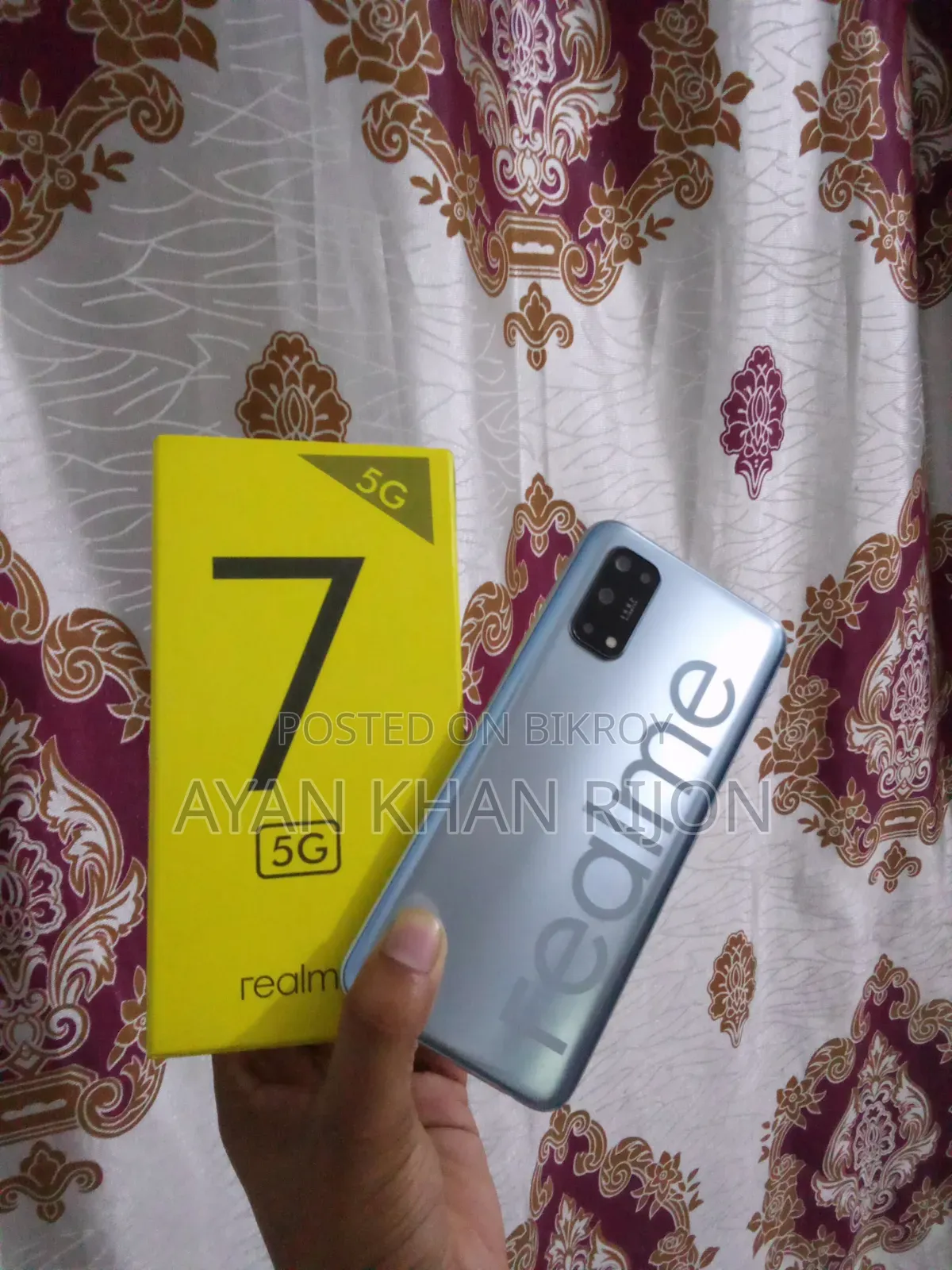 New Realme 7 5G 128 GB Silver