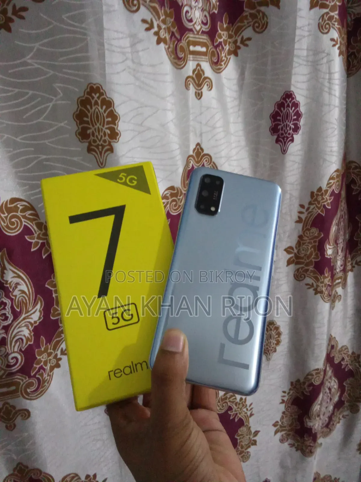 New Realme 7 5G 128 GB Silver