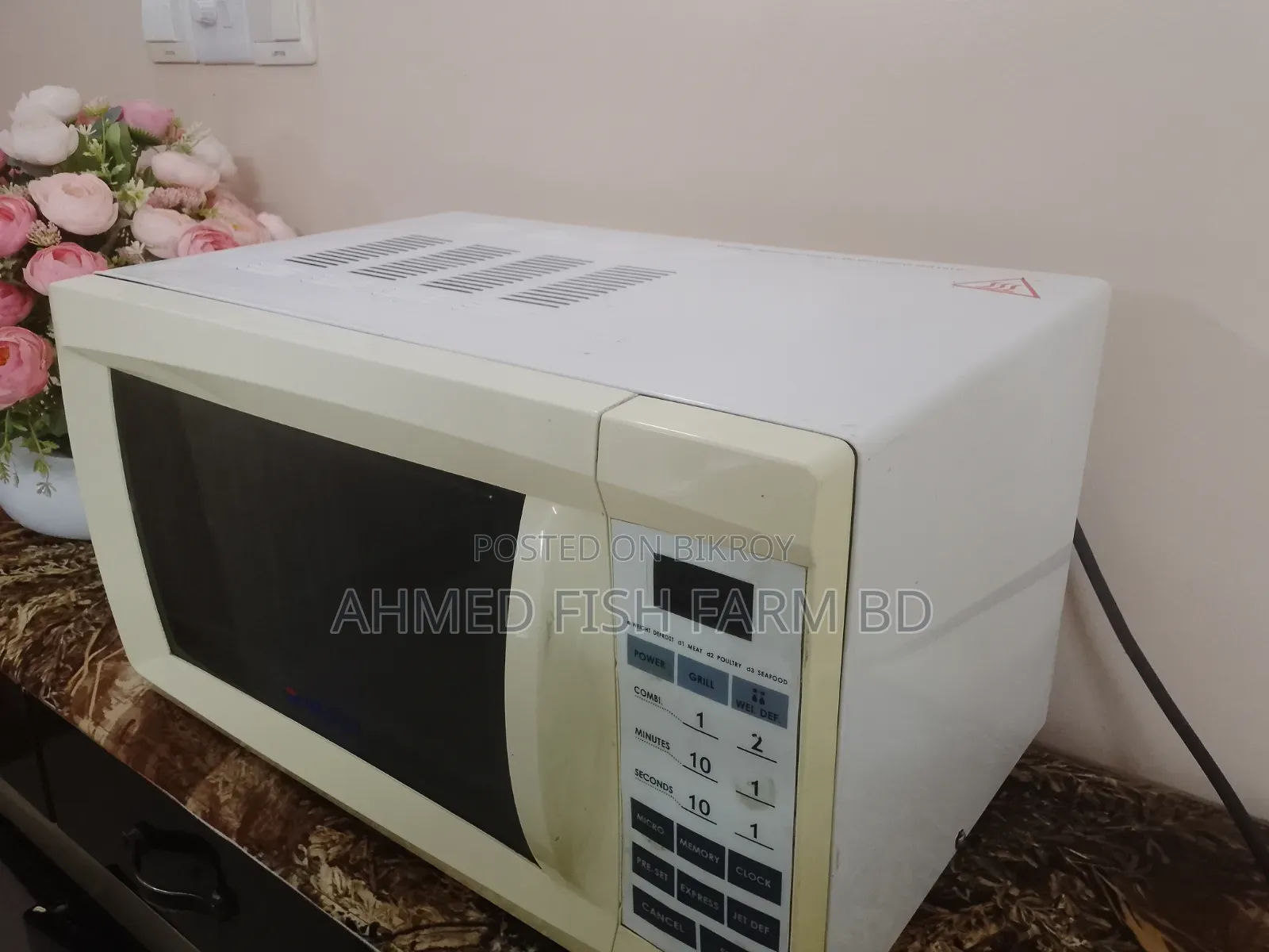 মাইক্রোওয়েভ ওভেন বিক্রি হবে