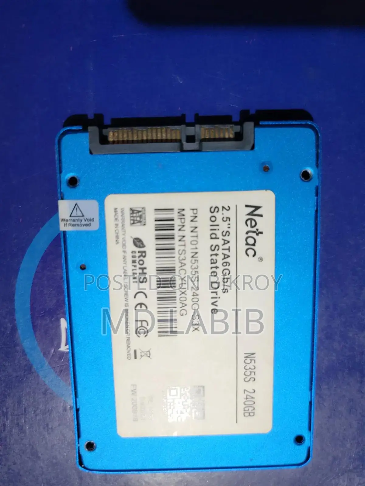 Netac 240GB 2.5 Inch SATAIII SSD