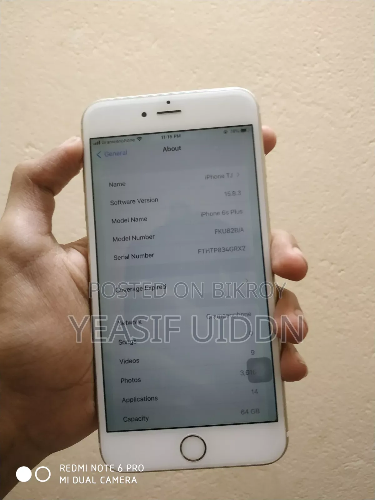 Apple iPhone 6 Plus 64 GB Gold