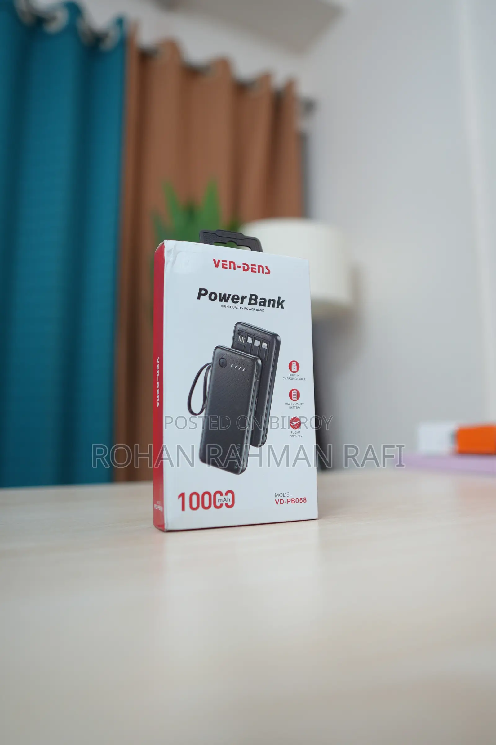 VEN-DENS 10000mAh Power Bank