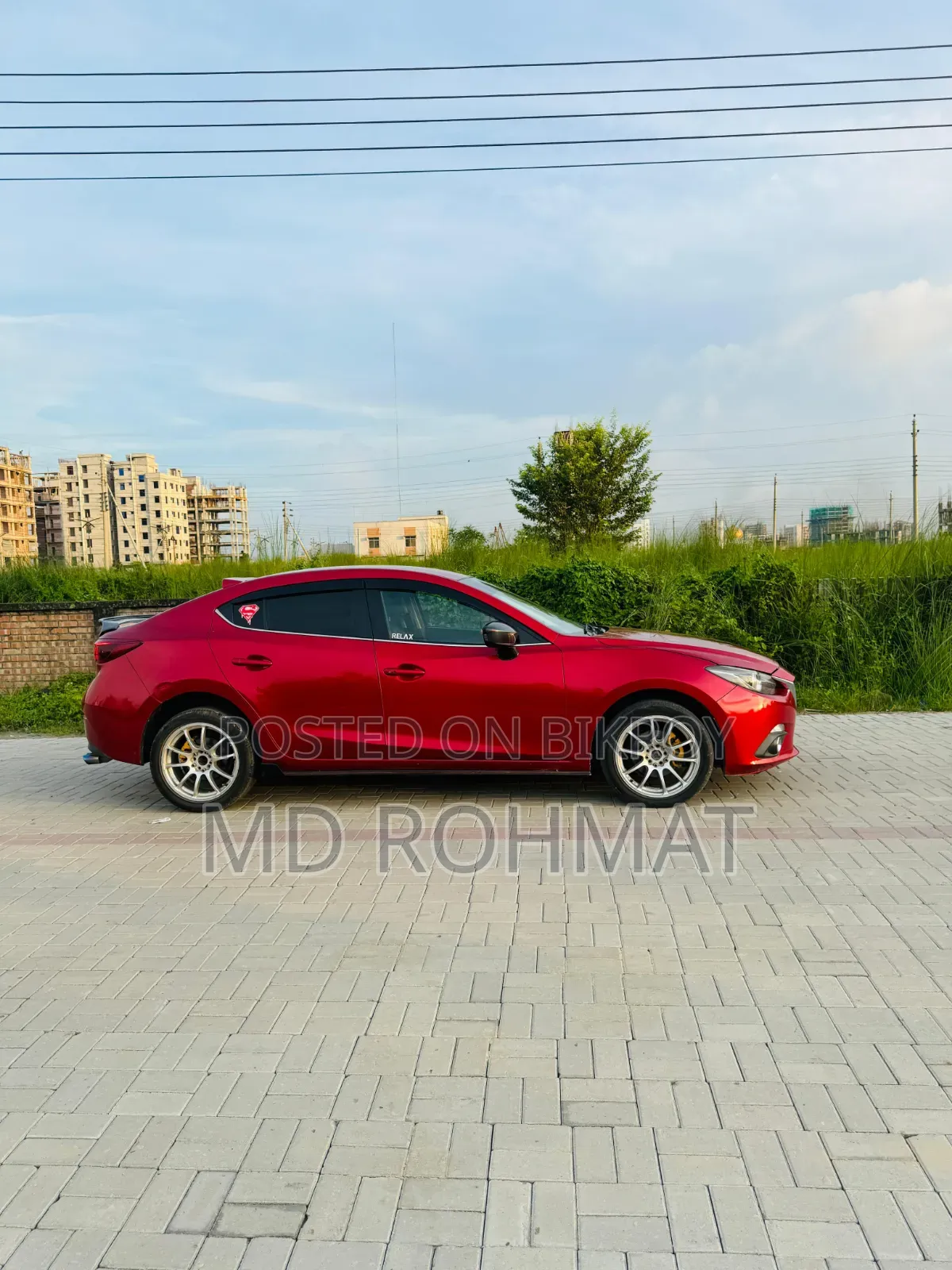 Mazda Axela 2016 Red